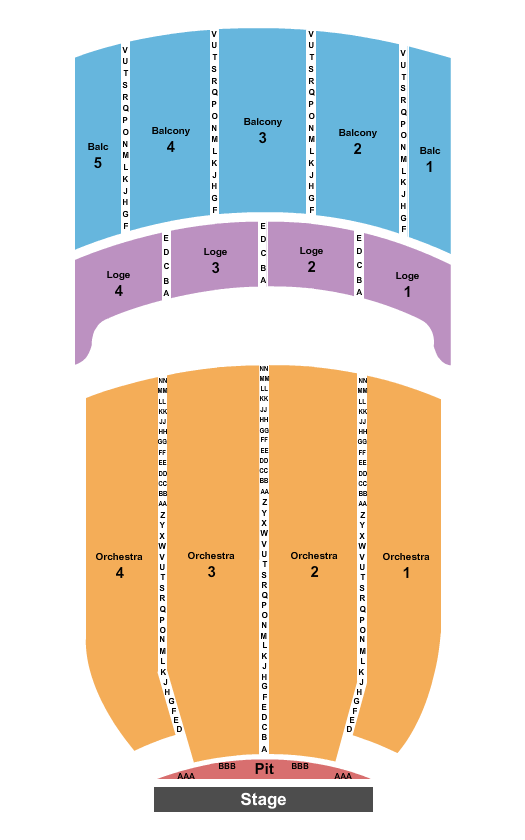 Akron Civic Theatre Tim Allen Seating Chart